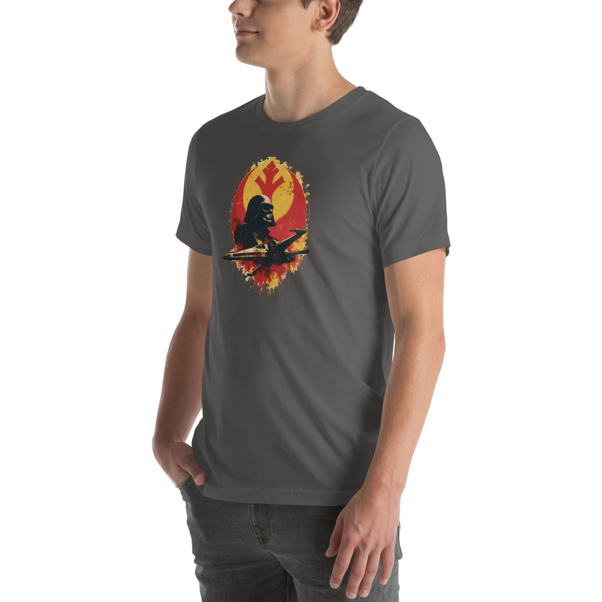 Galactic Ascent Sci-fi Graphic T-Shirt