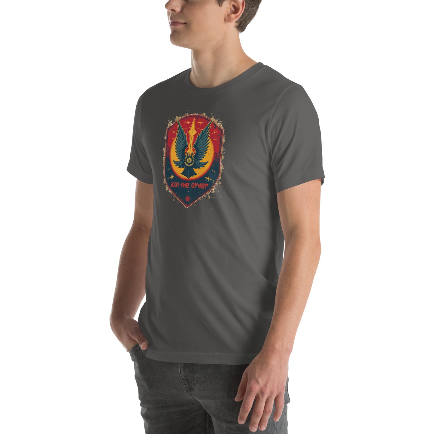Join the Galactic Order Sci-Fi Graphic T-Shirt