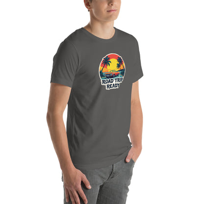 Chrome Dreams Road Trip Retro Graphic T-Shirt
