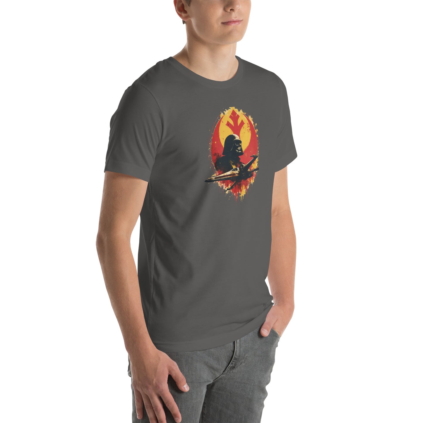 Galactic Ascent Sci-fi Graphic T-Shirt