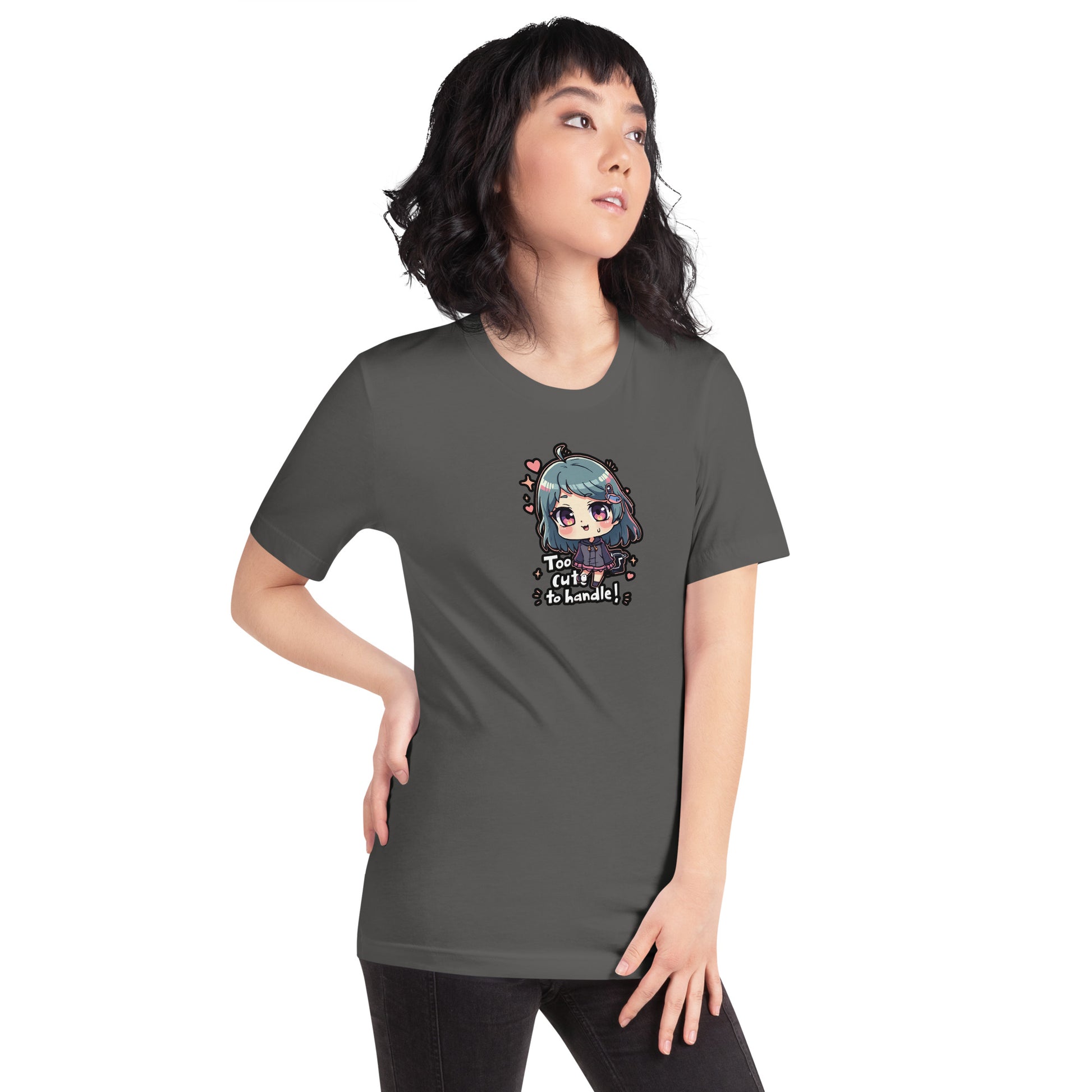 Too Cute Otaku Graphic T-Shirt