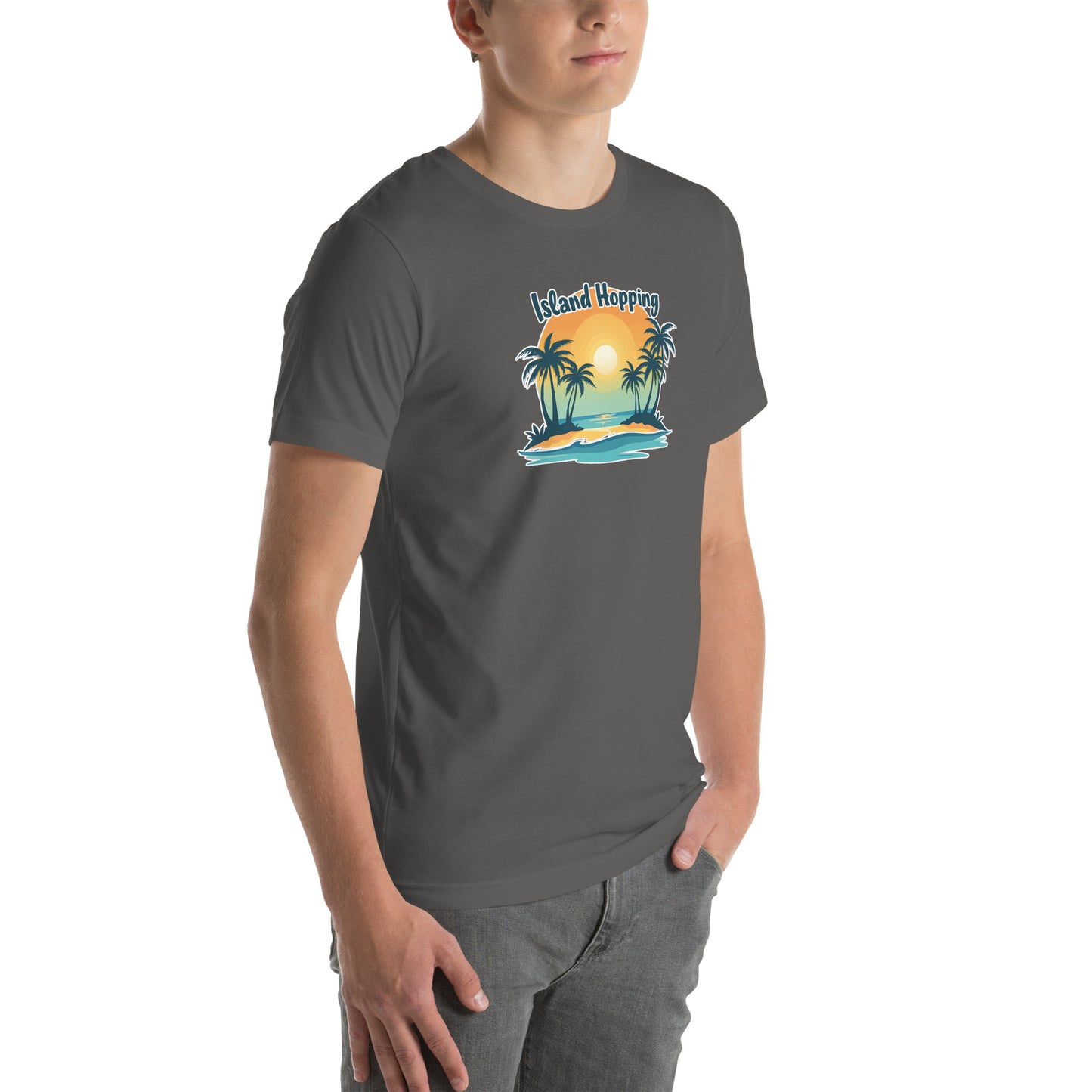 Island Vibes Retro Graphic T-Shirt