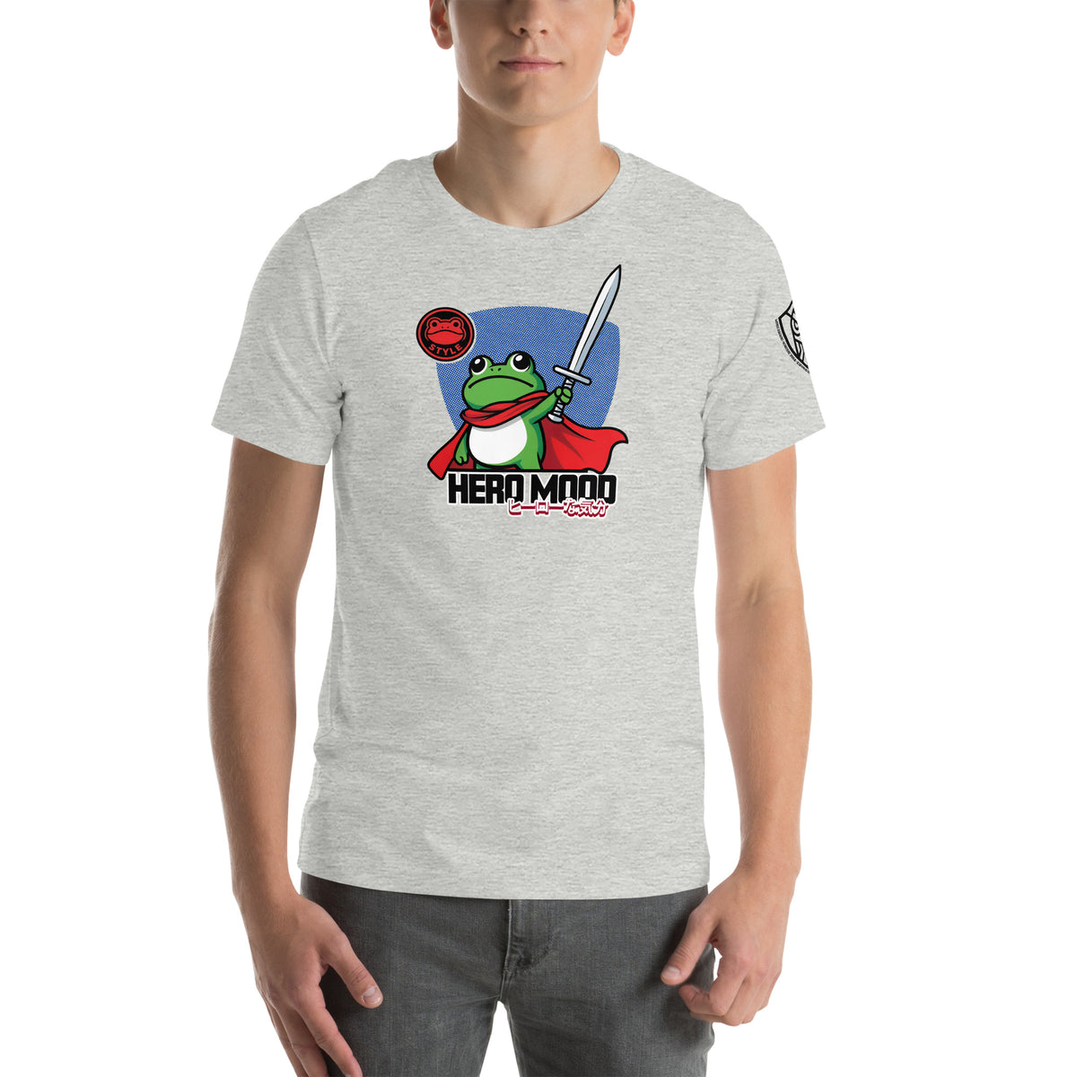 Hero Mood Graphic T-Shirt Athletic Heather
