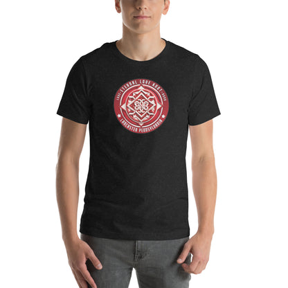 Eternal Love Knot Hex Graphic T-Shirt Black Heather Adults