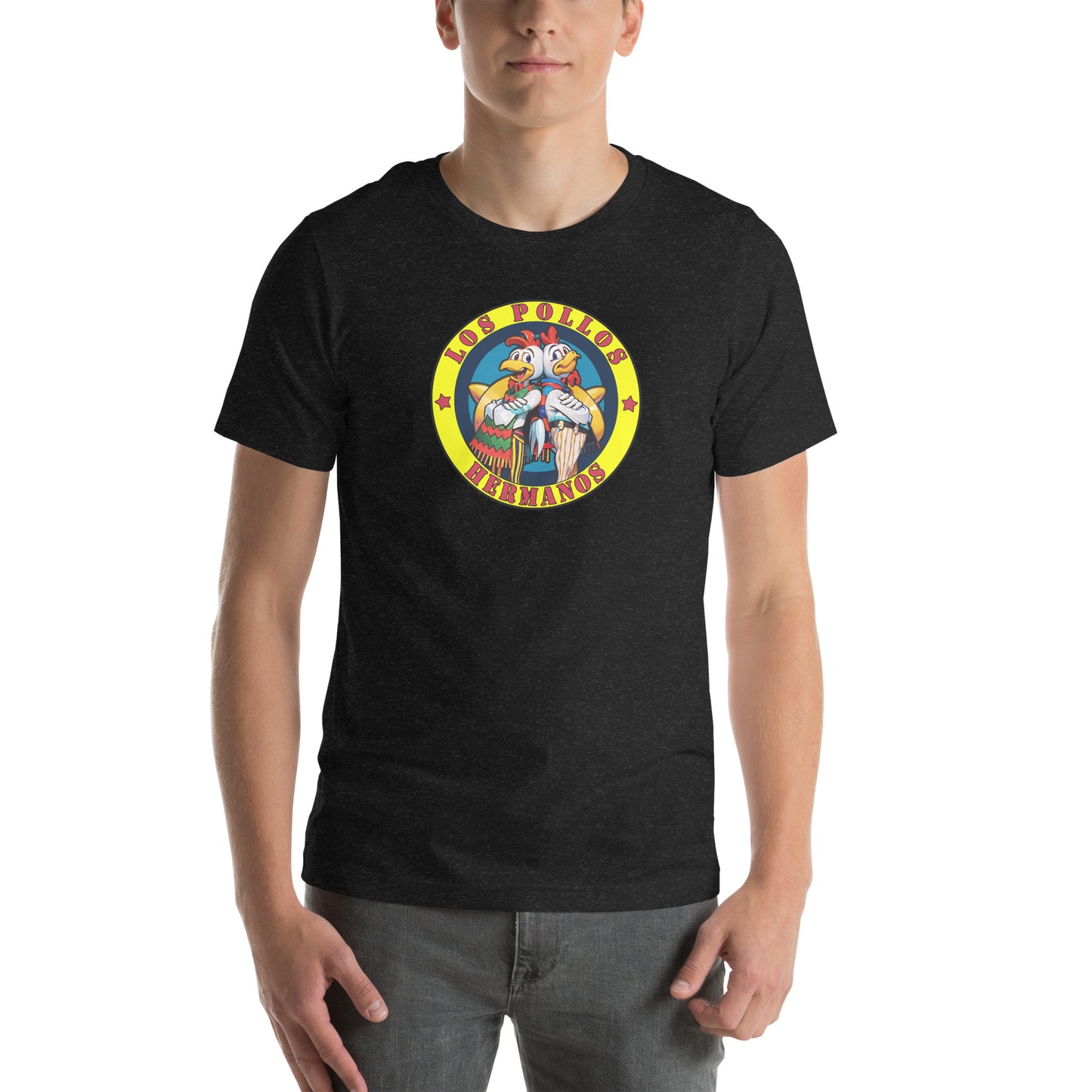 Los Pollos Hermanos Graphic T-Shirt Black Heather