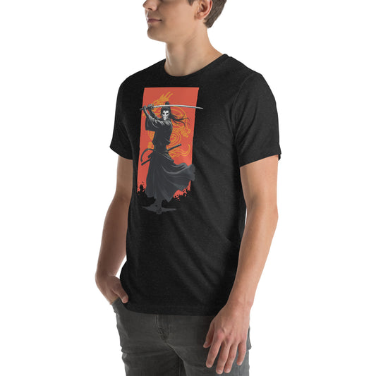 Enigma Warrior Otaku Streetwear Graphic T-Shirt