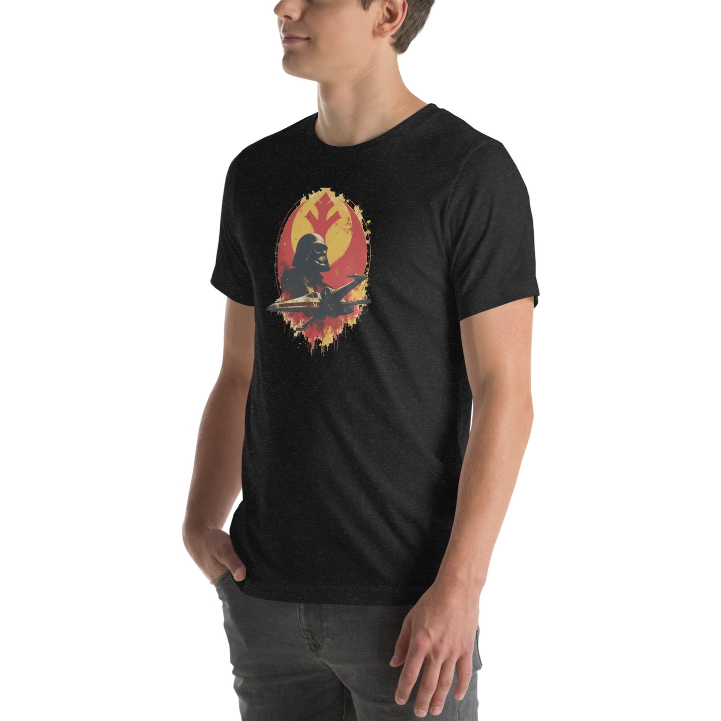 Galactic Ascent Sci-fi Graphic T-Shirt
