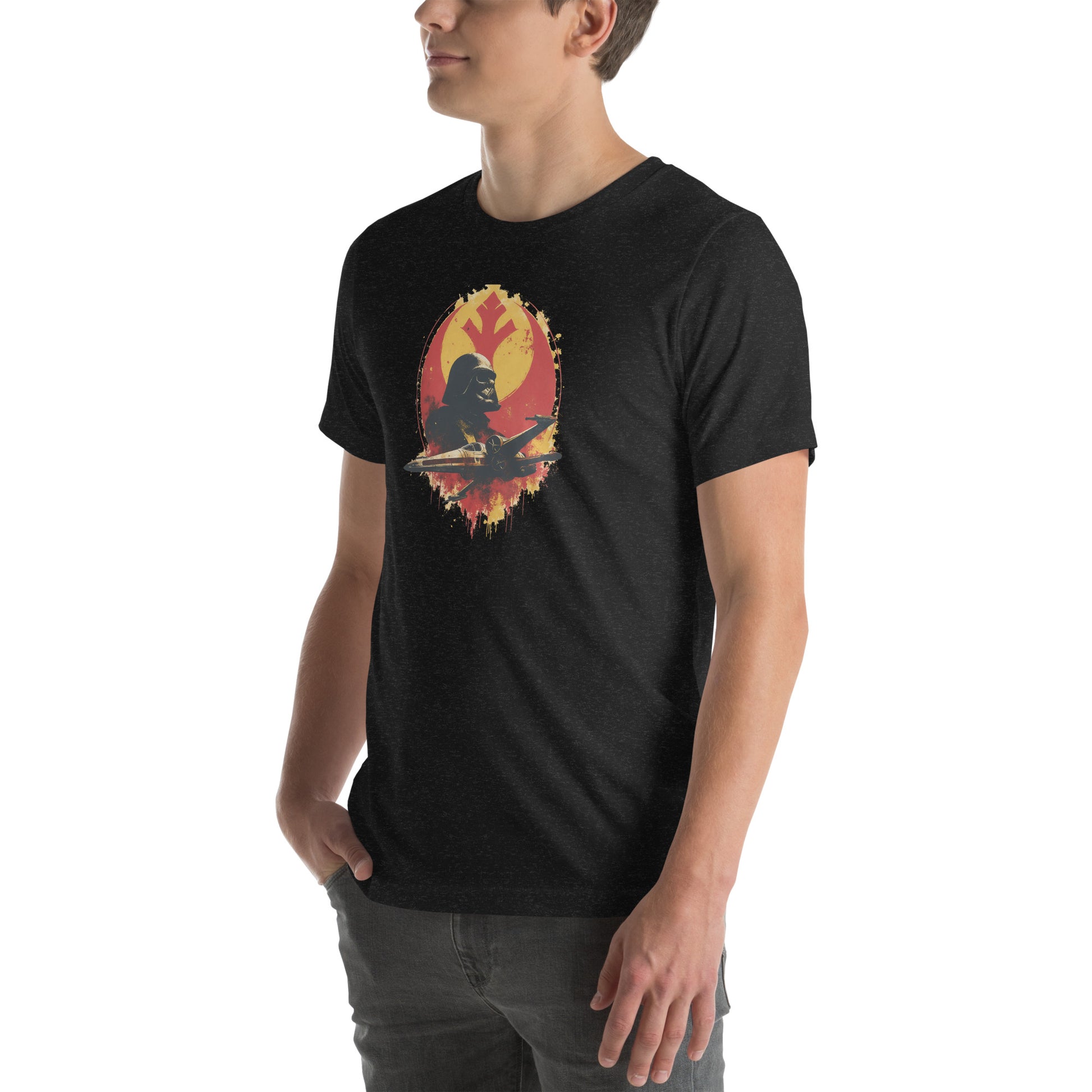 Galactic Ascent Sci-fi Graphic T-Shirt