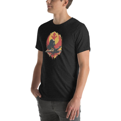 Galactic Ascent Sci-fi Graphic T-Shirt