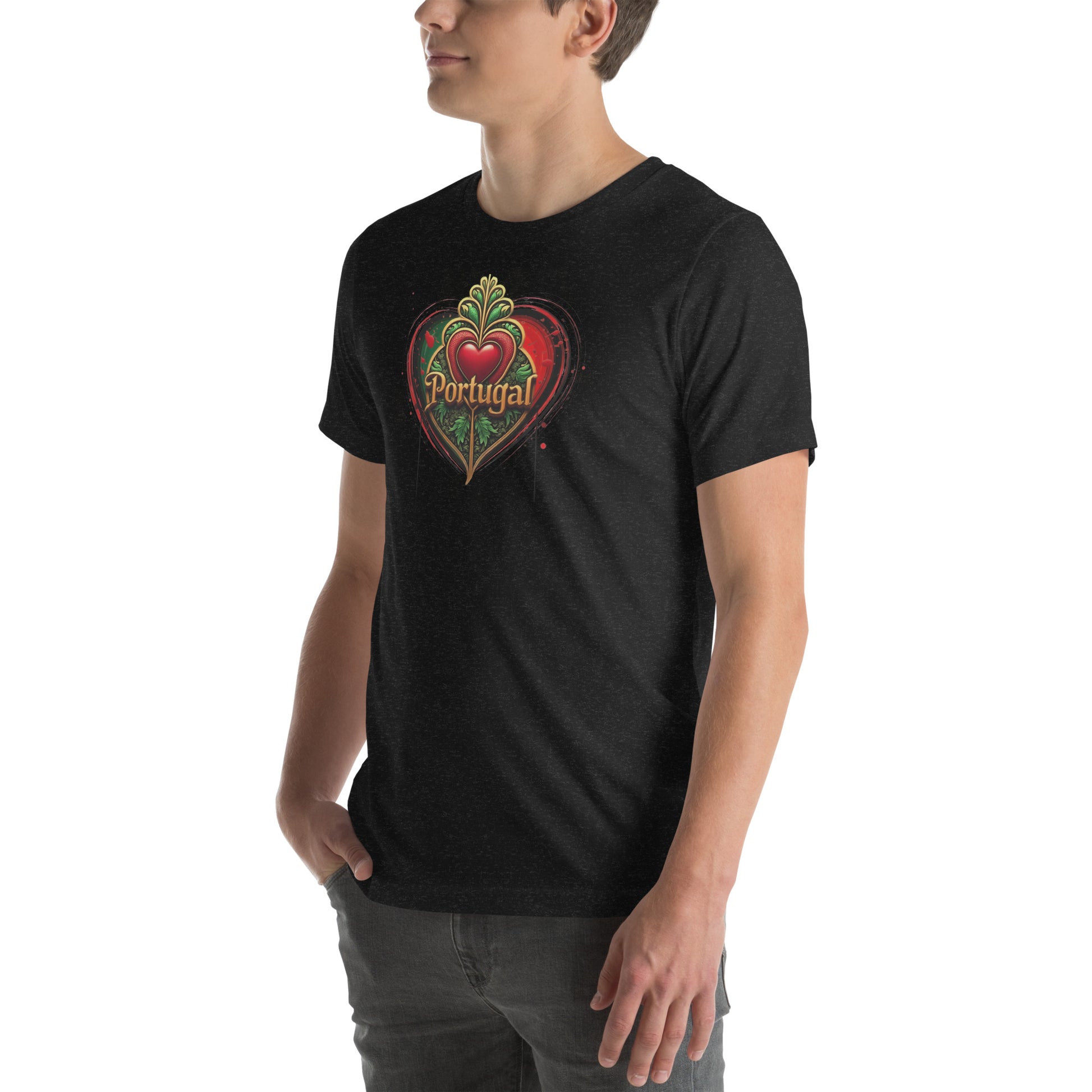 Portuguese Heart of Viana Graphic T-Shirt