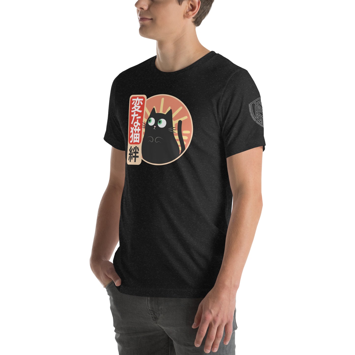Strange Cat Bond Retro Japanese Graphic T-Shirt