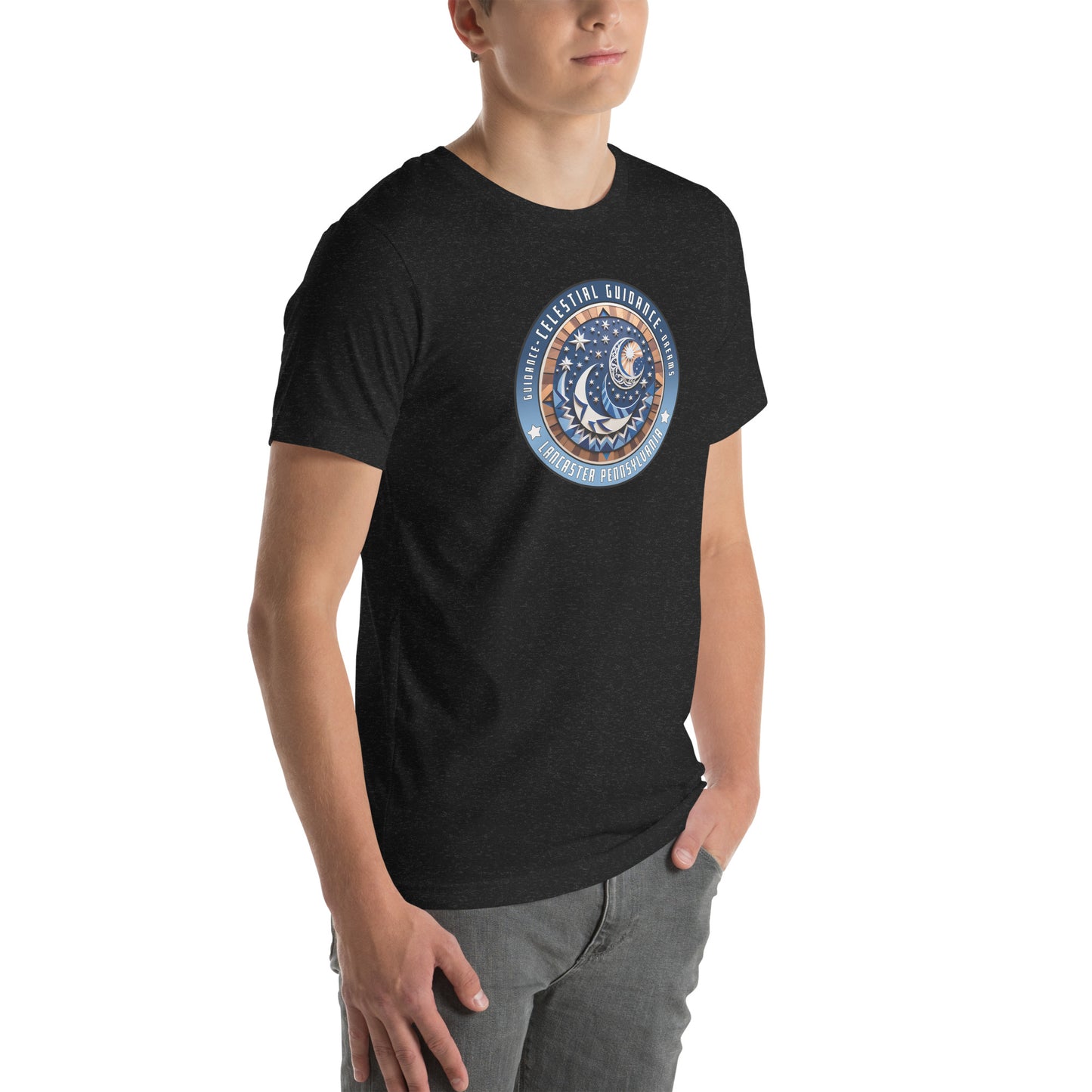 Celestial Guidance Hex Graphic T-Shirt