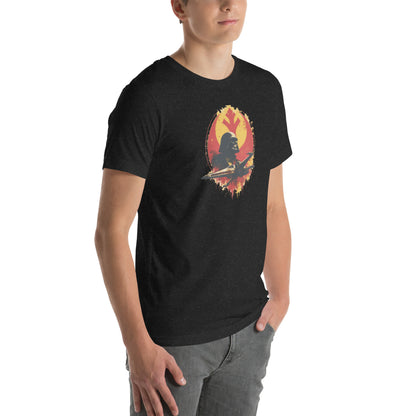 Galactic Ascent Sci-fi Graphic T-Shirt