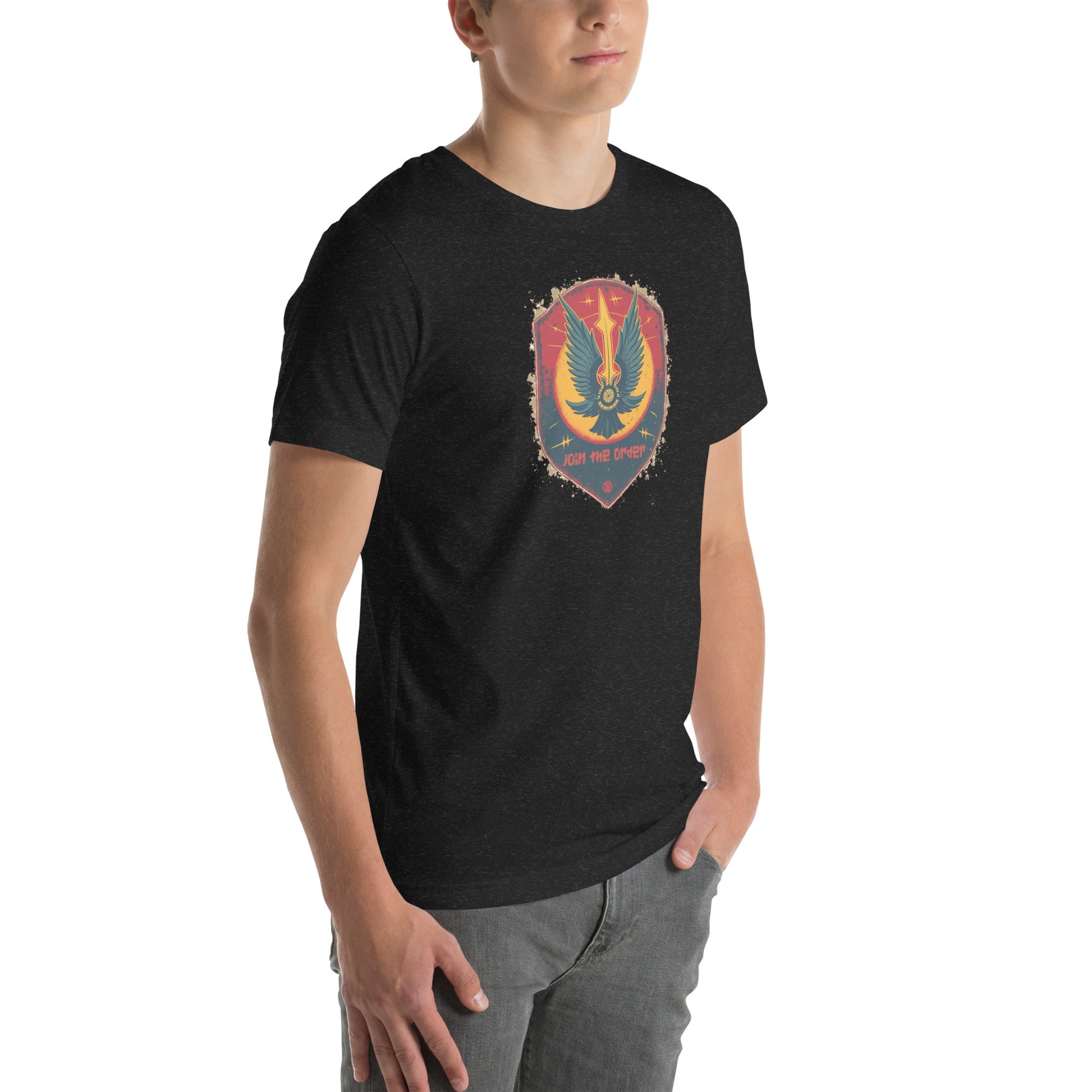 Join the Galactic Order Sci-Fi Graphic T-Shirt
