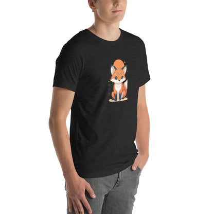 Kitsune Fox Otaku Graphic T-Shirt
