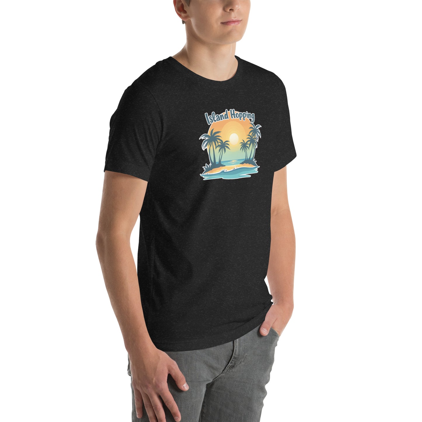 Island Vibes Retro Graphic T-Shirt