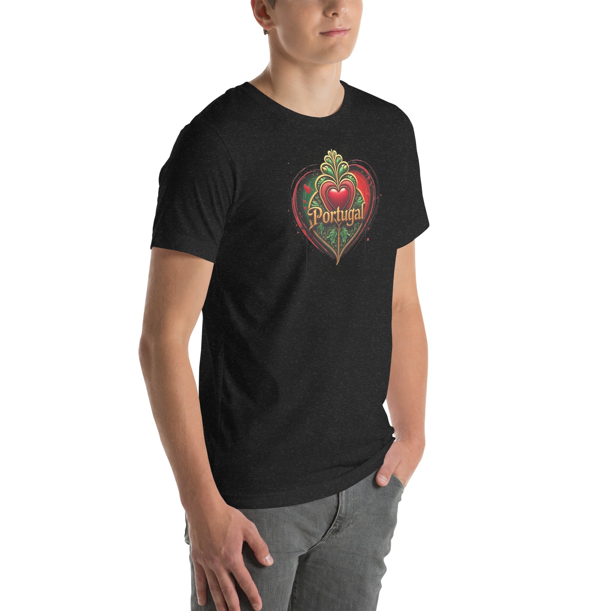 Portuguese Heart of Viana Graphic T-Shirt