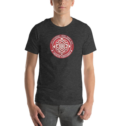 Eternal Love Knot Hex Graphic T-Shirt Dark Grey Heather Adults