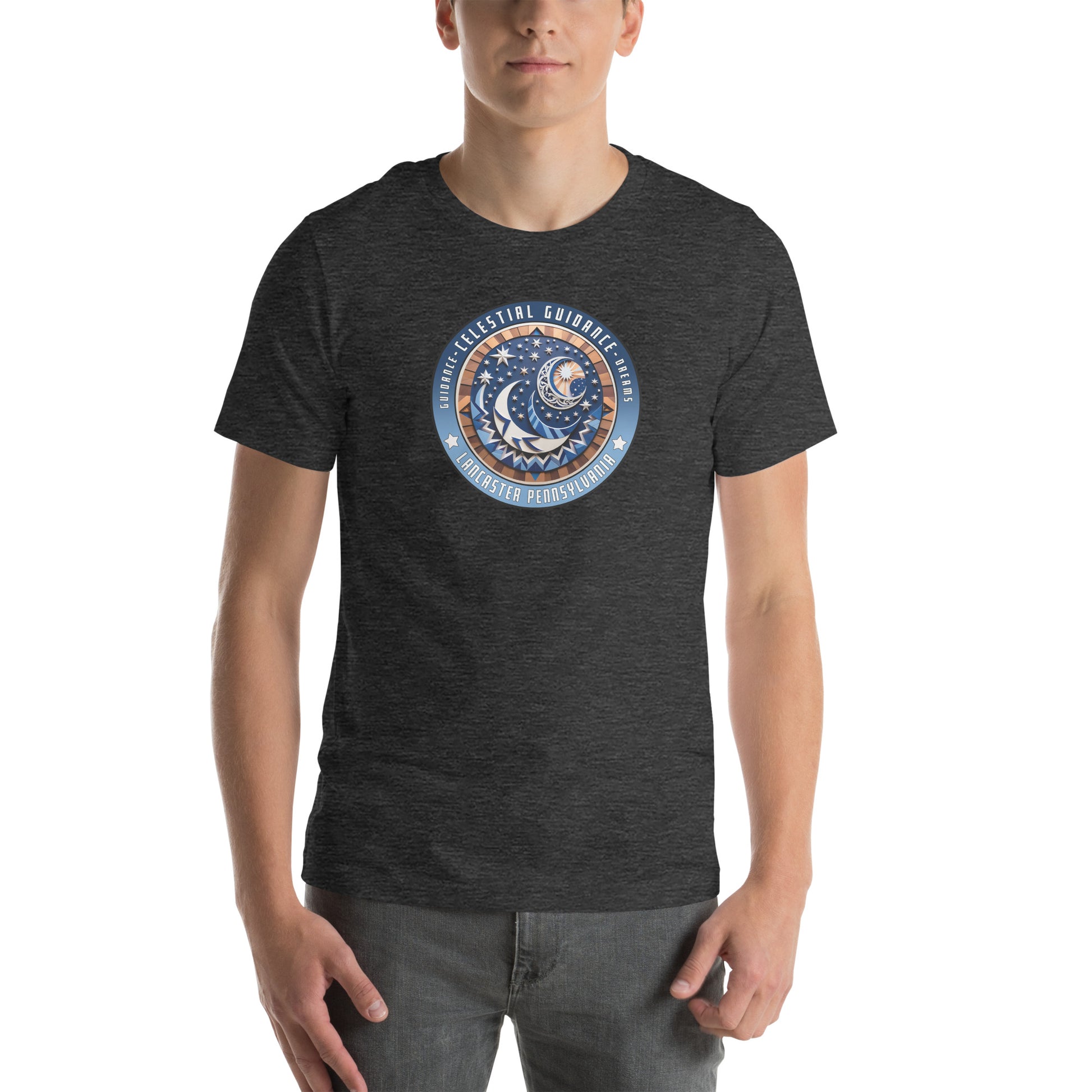 Celestial Guidance Hex Graphic T-Shirt