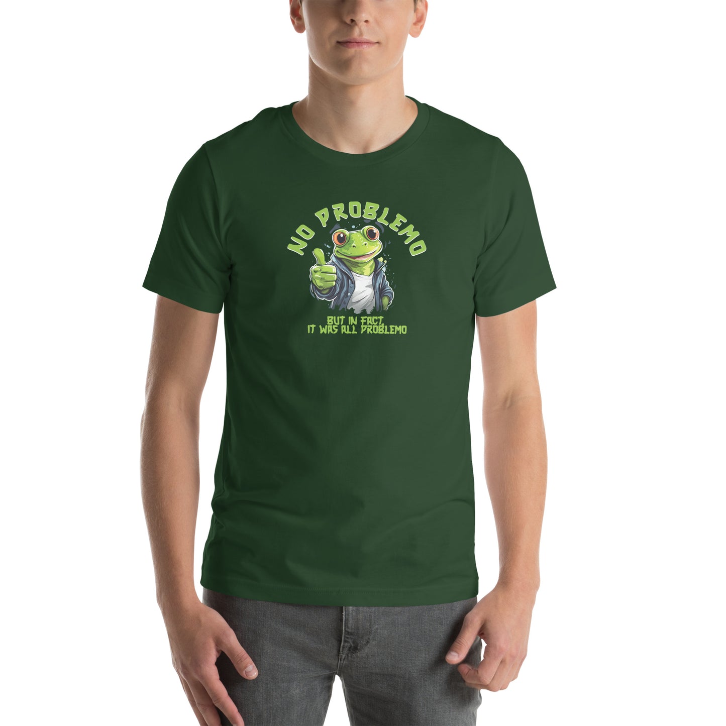 No Problemo Graphic T-Shirt Forest Adults
