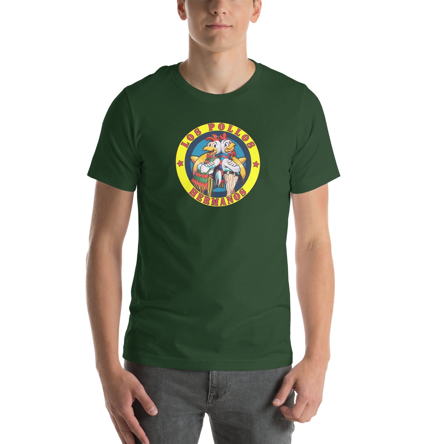 Los Pollos Hermanos Graphic T-Shirt Forest