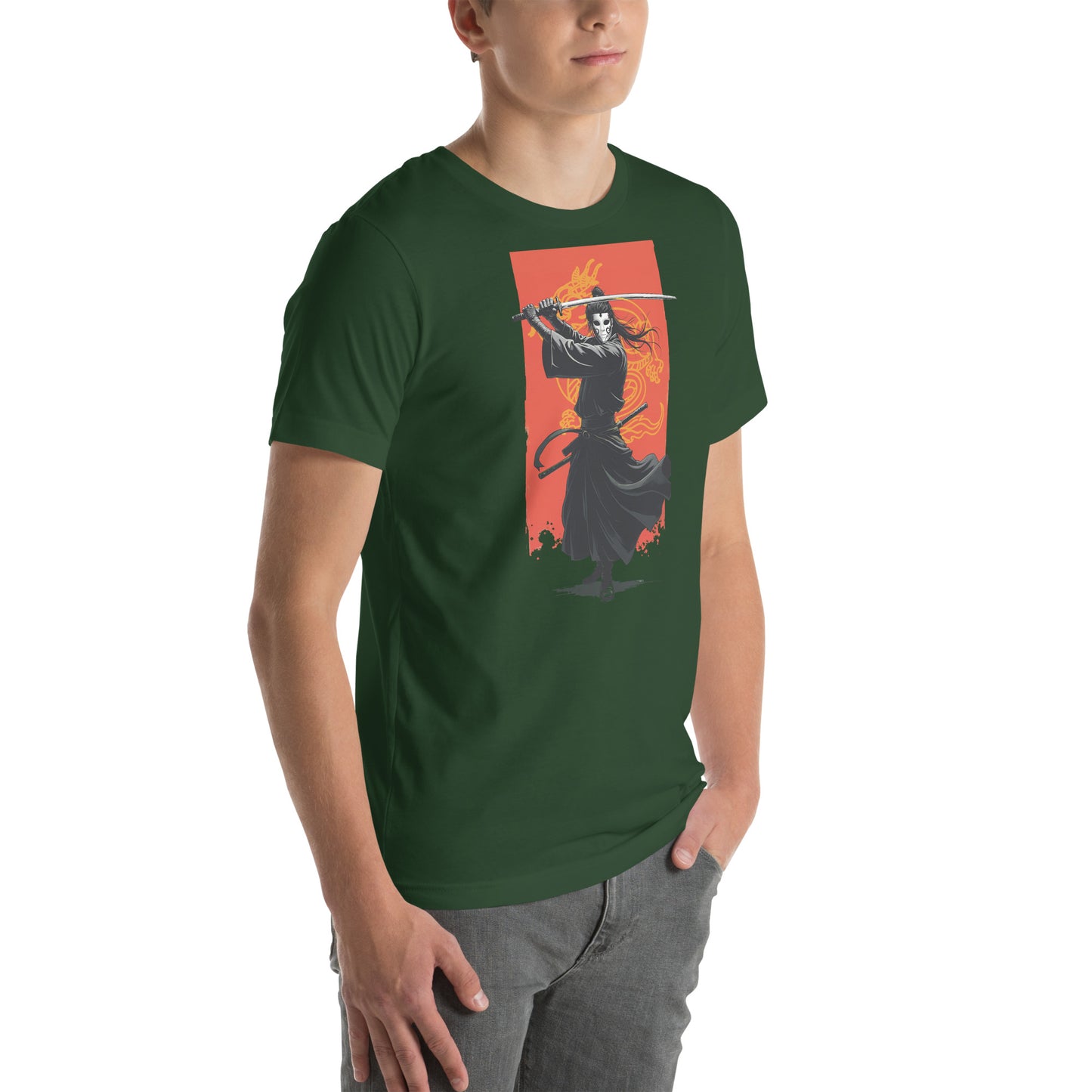 Enigma Warrior Otaku Streetwear Graphic T-Shirt