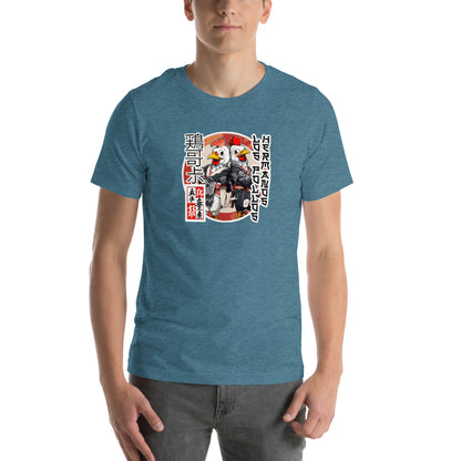 Los Pollos Kyoto Edition Graphic T-Shirt Heather Deep Teal
