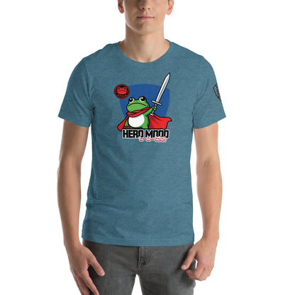 Hero Mood Graphic T-Shirt Heather Deep Teal