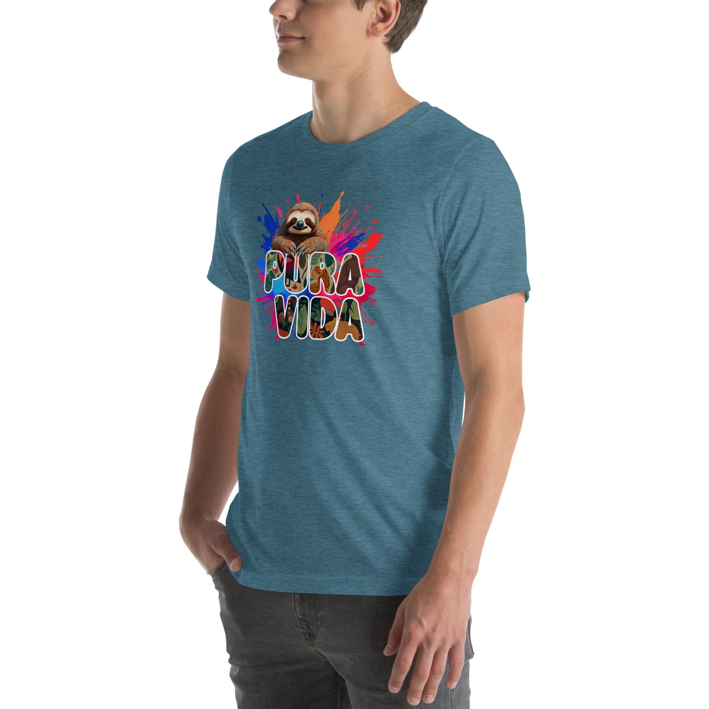 PuraVida Sloth Graphic T-Shirt