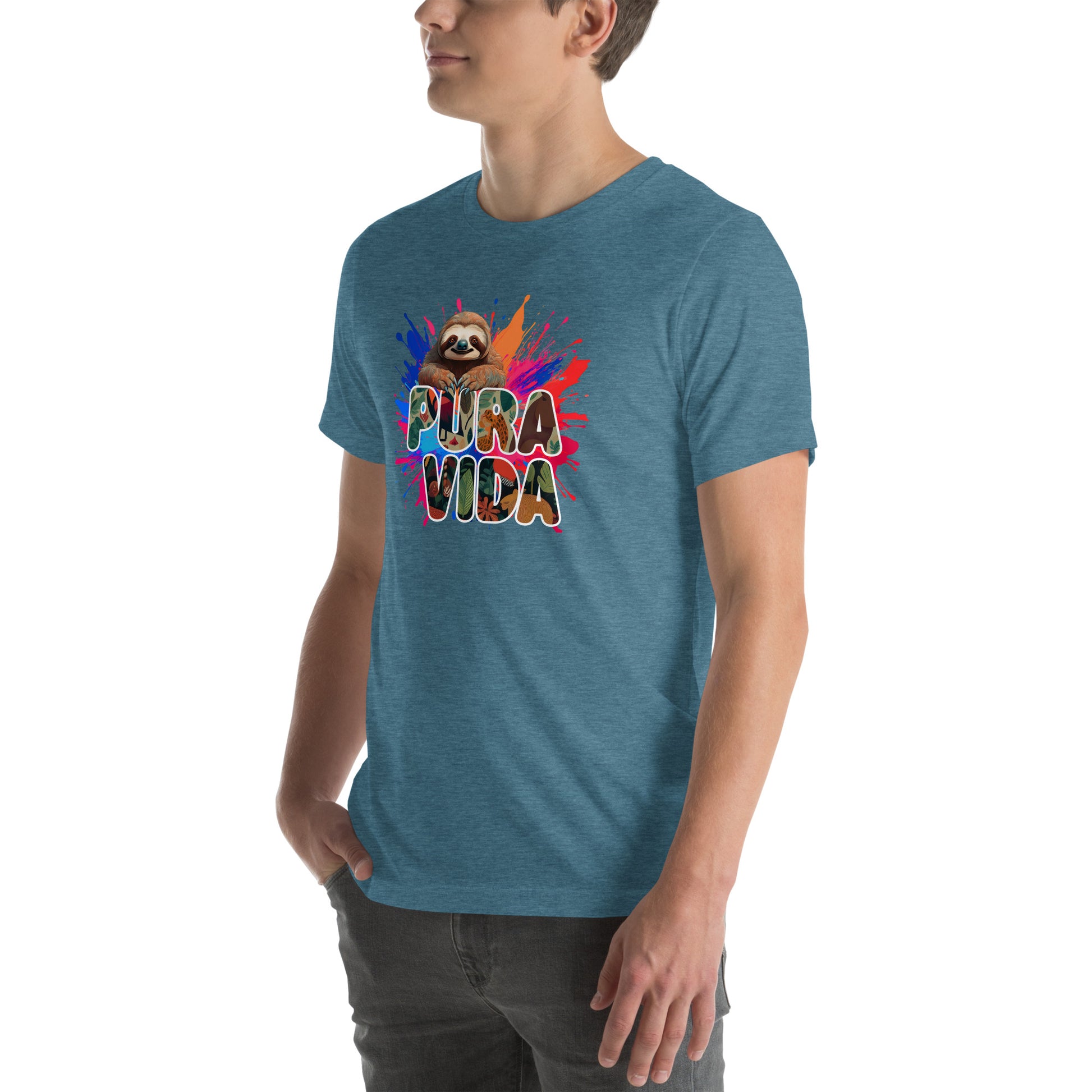 PuraVida Sloth Graphic T-Shirt