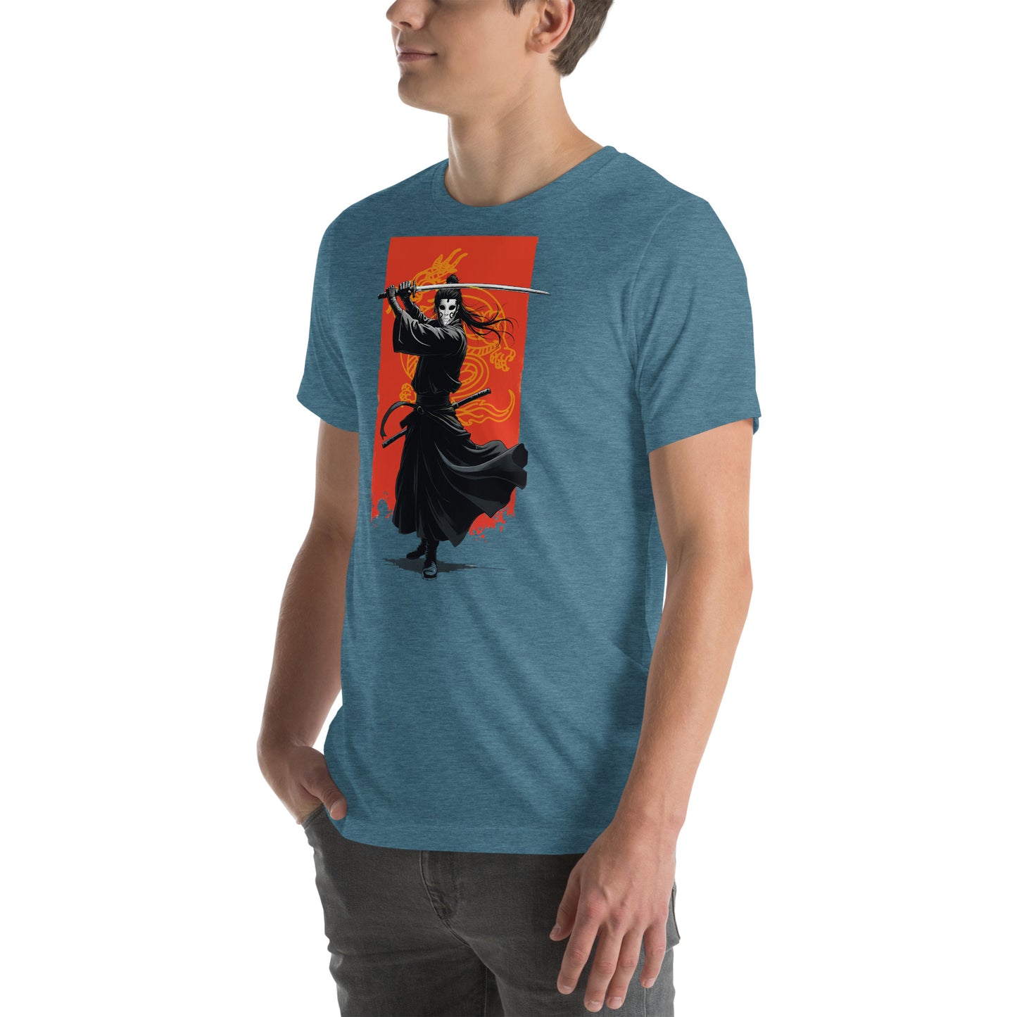 Enigma Warrior Otaku Streetwear Graphic T-Shirt