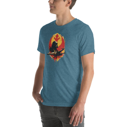 Galactic Ascent Sci-fi Graphic T-Shirt