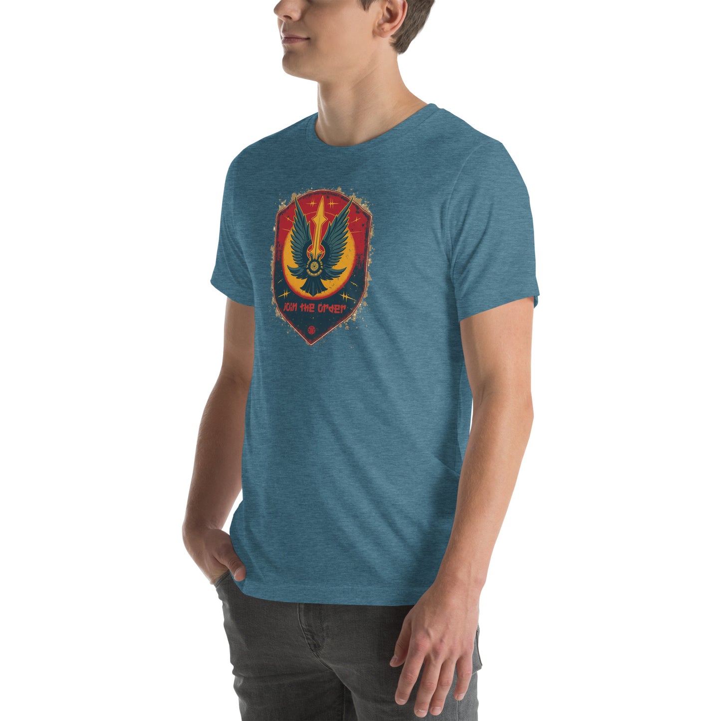 Join the Galactic Order Sci-Fi Graphic T-Shirt