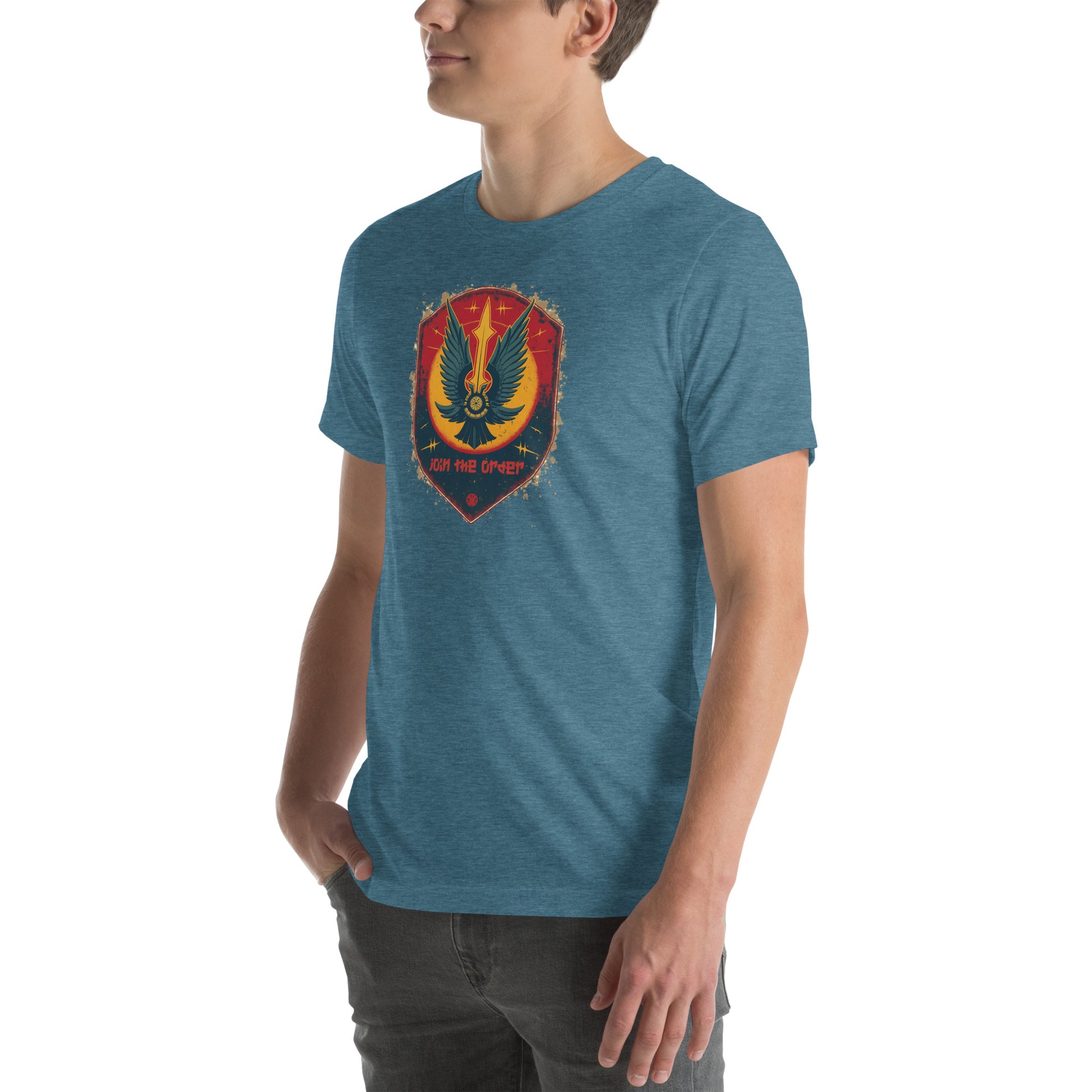 Join the Galactic Order Sci-Fi Graphic T-Shirt