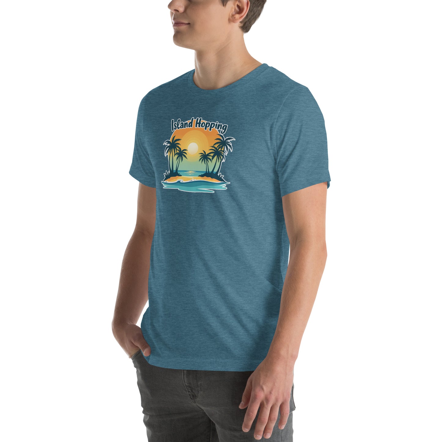Island Vibes Retro Graphic T-Shirt