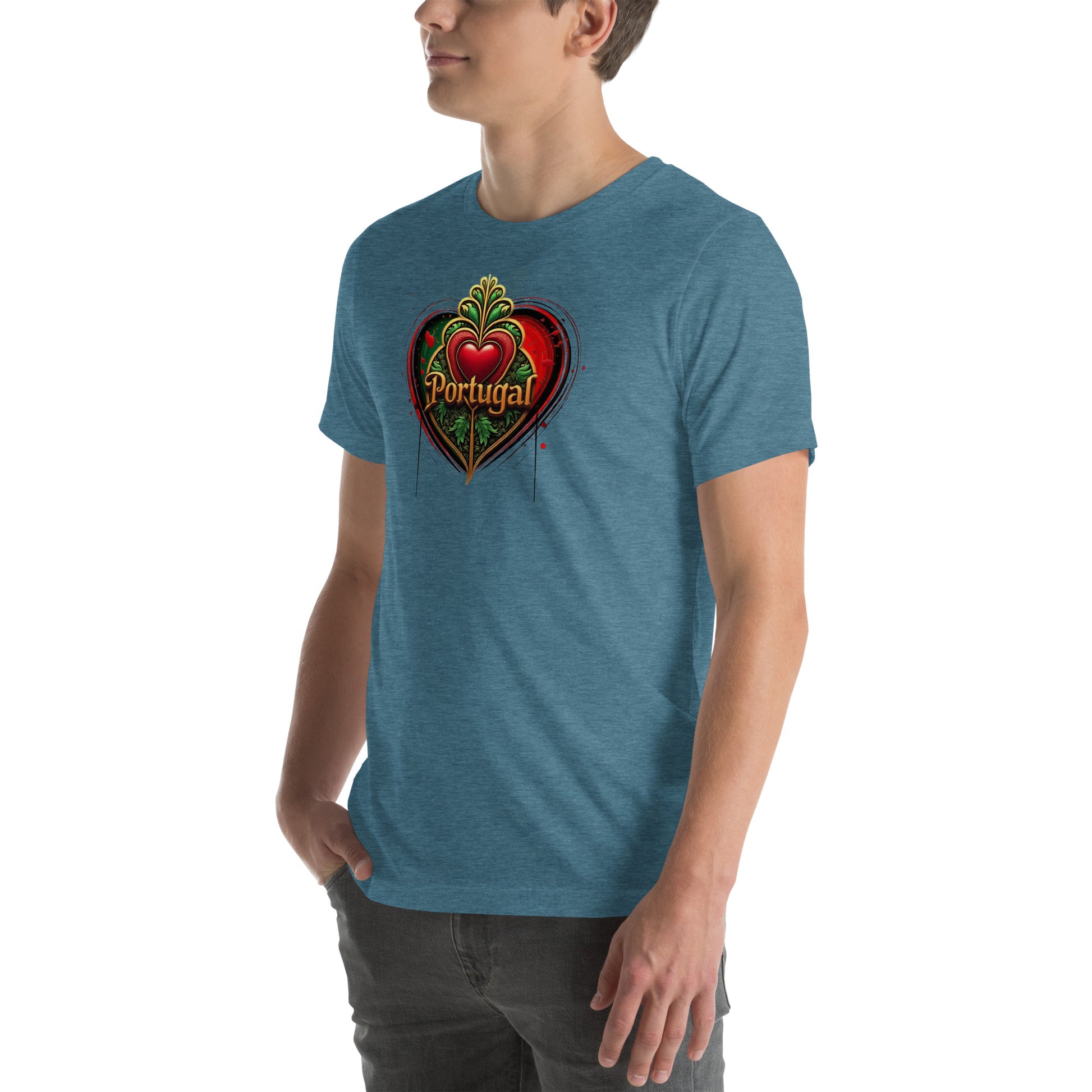 Portuguese Heart of Viana Graphic T-Shirt