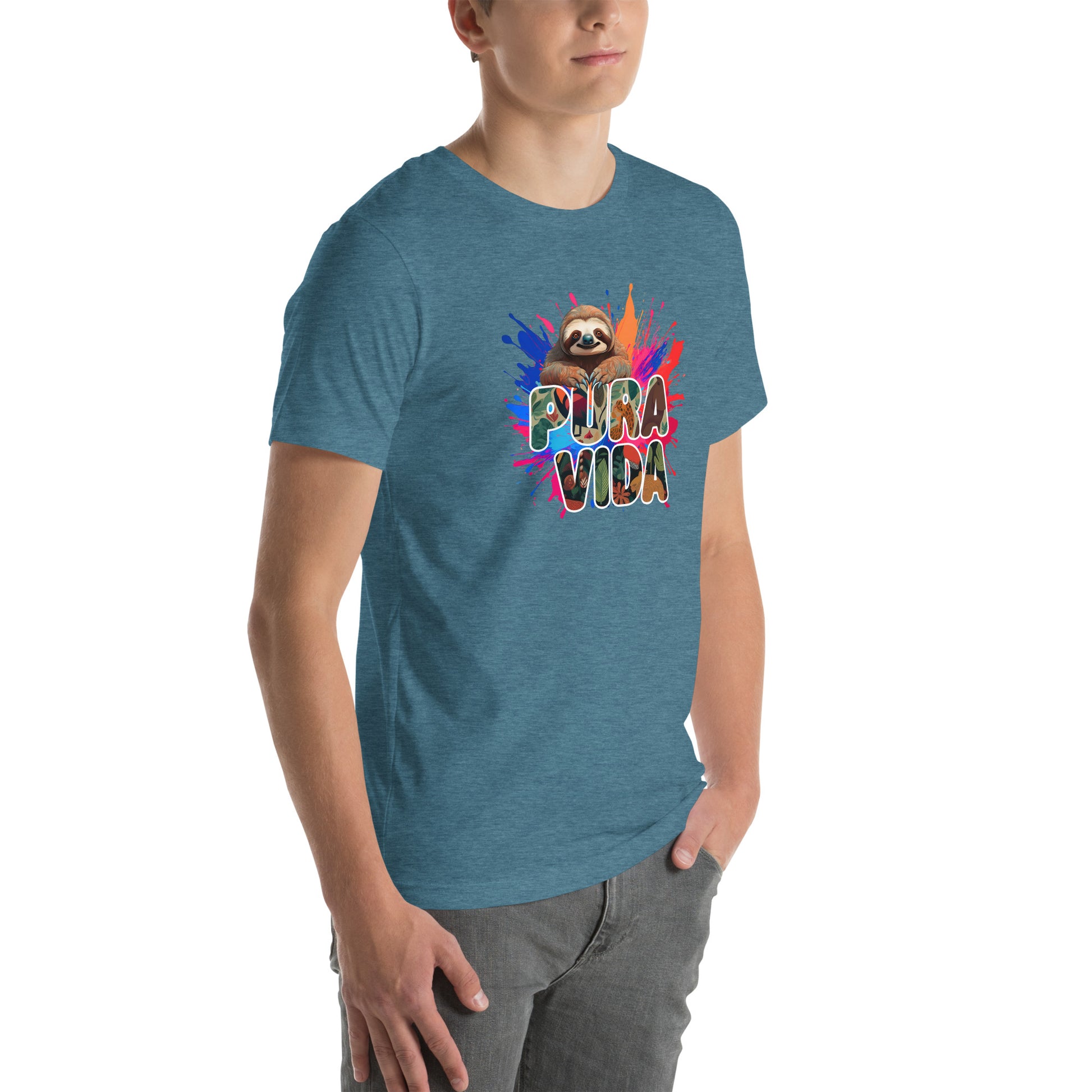 PuraVida Sloth Graphic T-Shirt