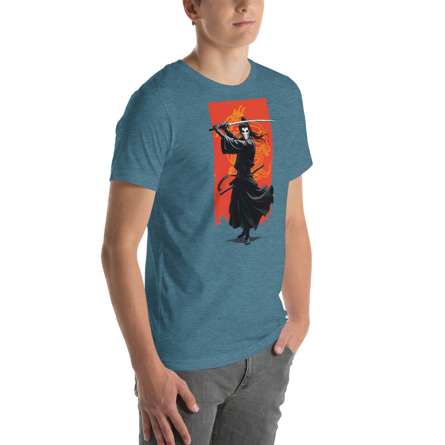 Enigma Warrior Otaku Streetwear Graphic T-Shirt
