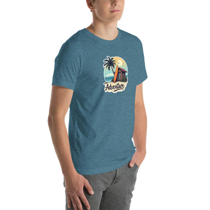 Coastal Vibes Retro Graphic T-Shirt