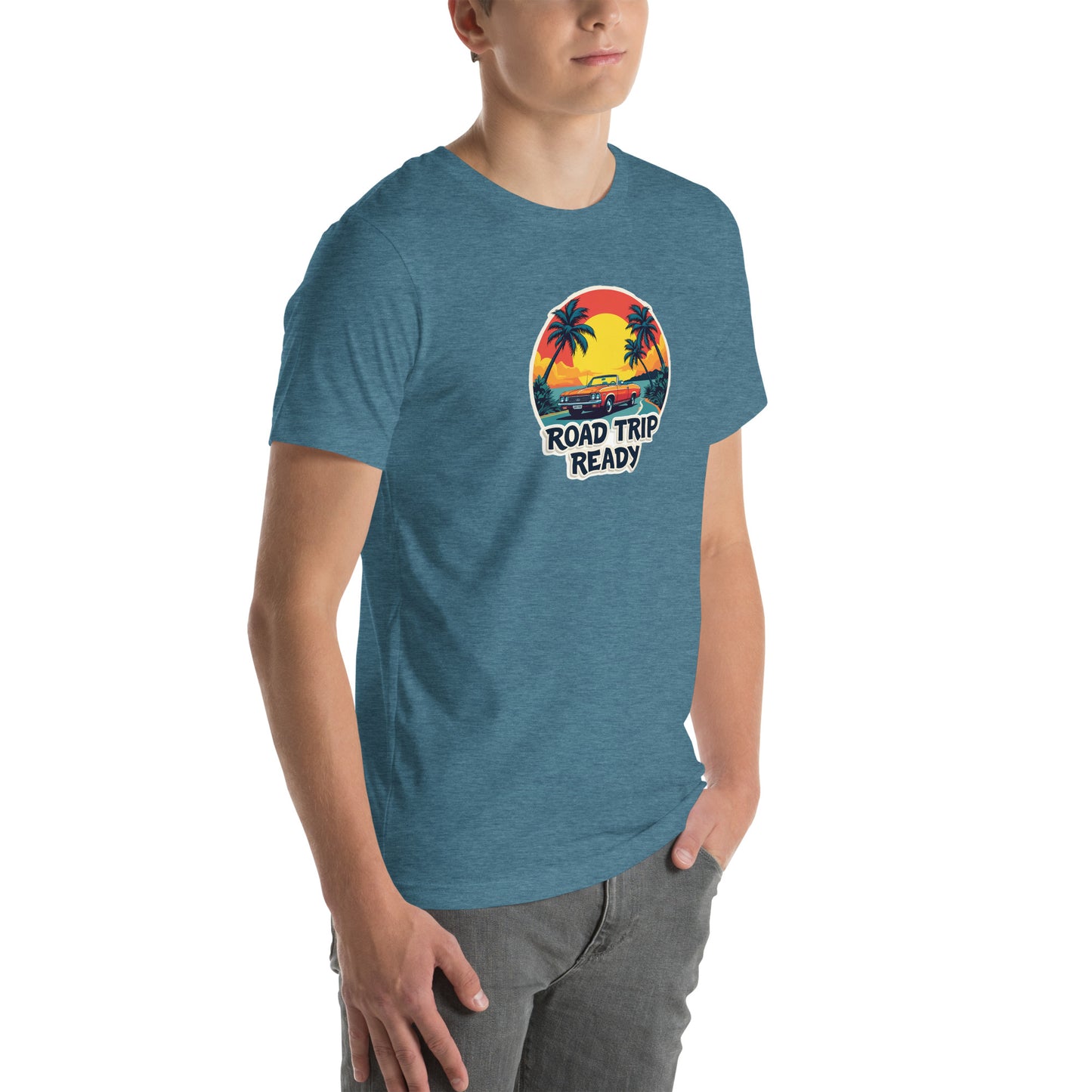 Chrome Dreams Road Trip Retro Graphic T-Shirt