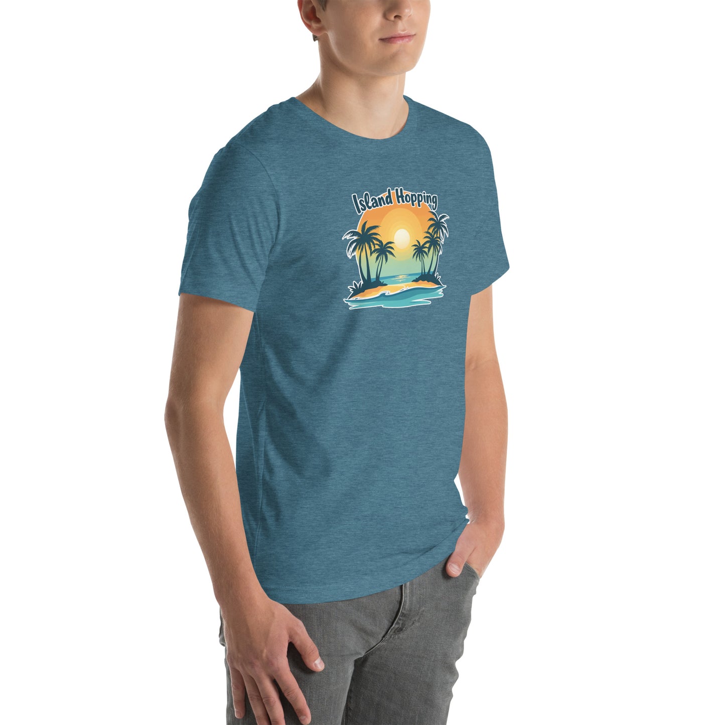Island Vibes Retro Graphic T-Shirt