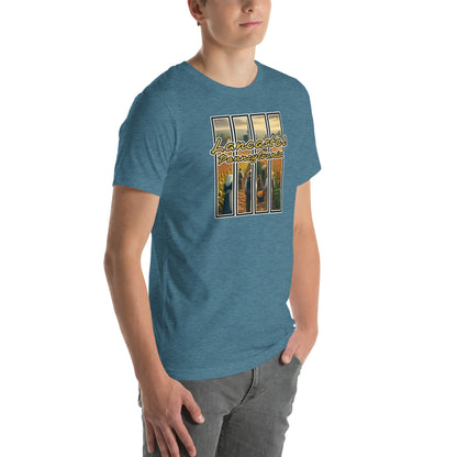 Amish Cornfield Sunset Graphic T-Shirt