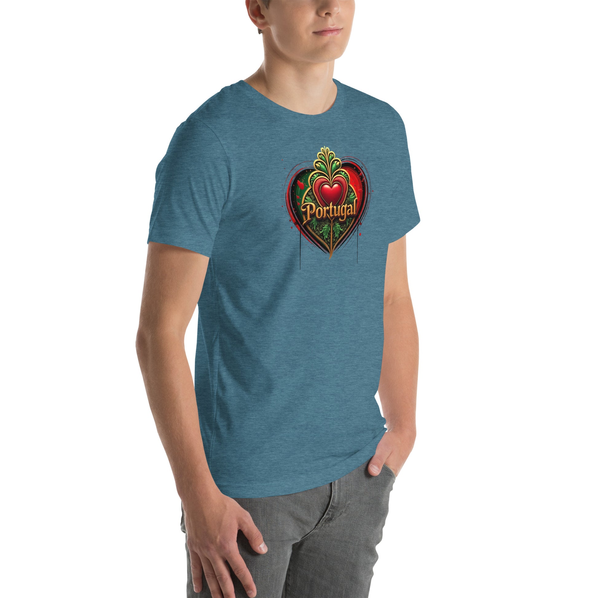 Portuguese Heart of Viana Graphic T-Shirt