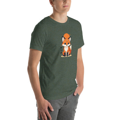 Kitsune Fox Otaku Graphic T-Shirt