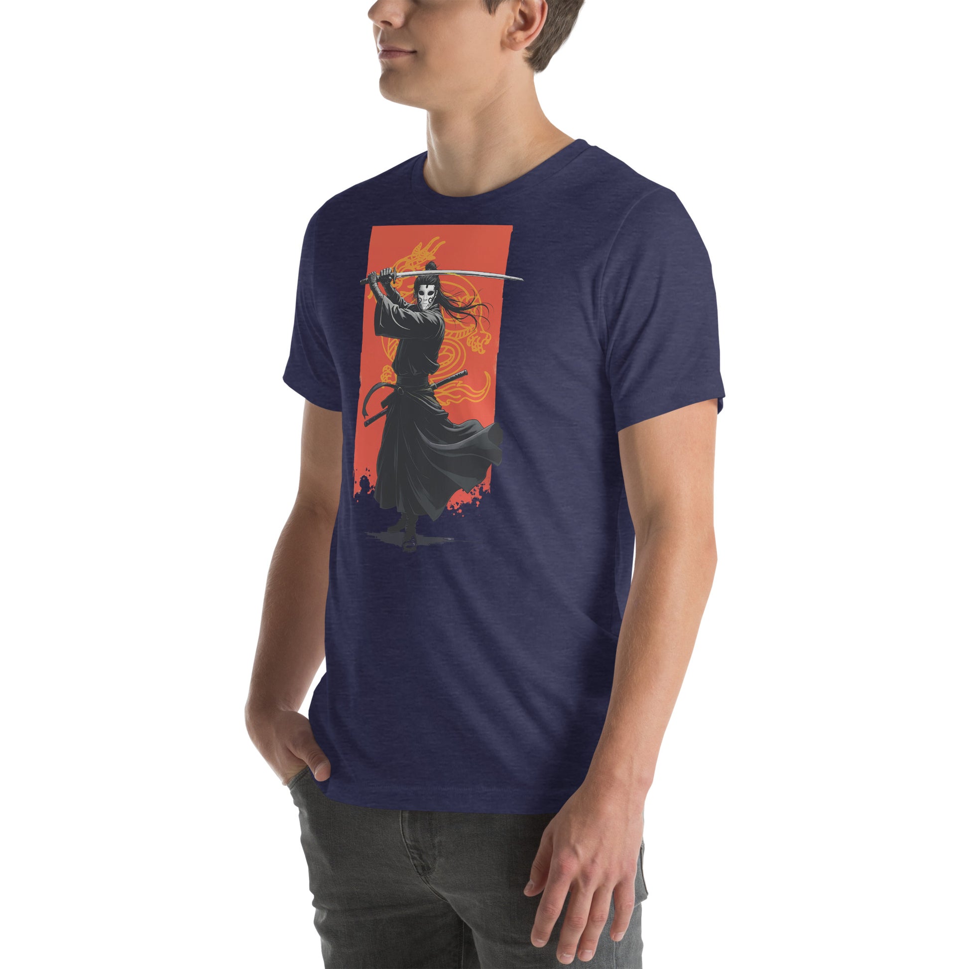 Enigma Warrior Otaku Streetwear Graphic T-Shirt