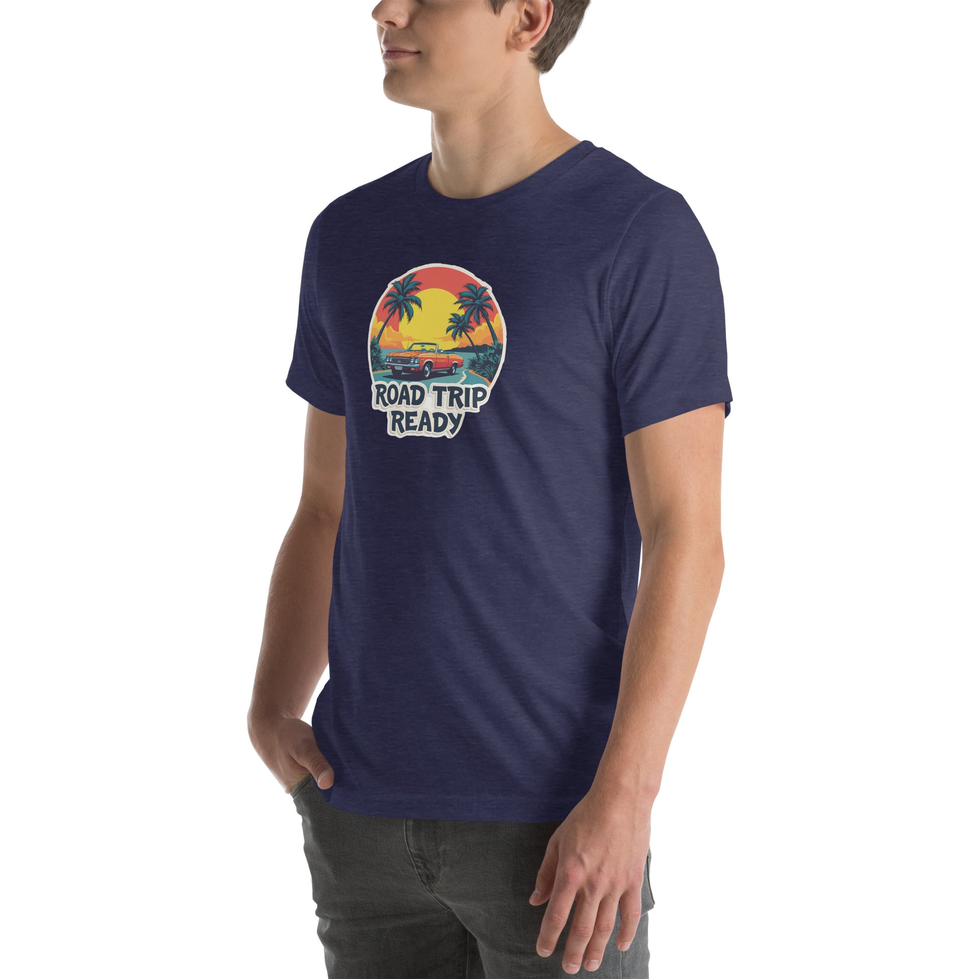 Chrome Dreams Road Trip Retro Graphic T-Shirt