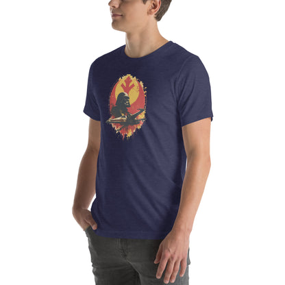 Galactic Ascent Sci-fi Graphic T-Shirt