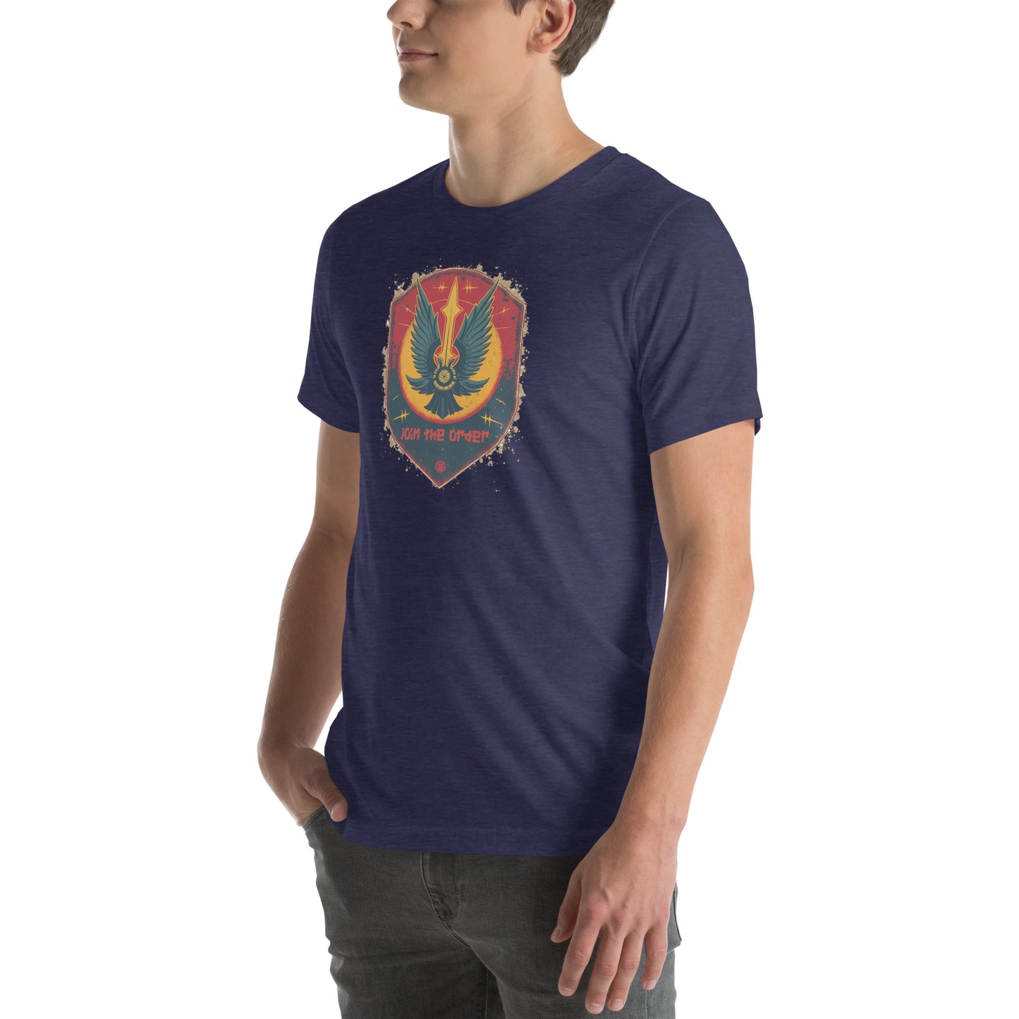 Join the Galactic Order Sci-Fi Graphic T-Shirt