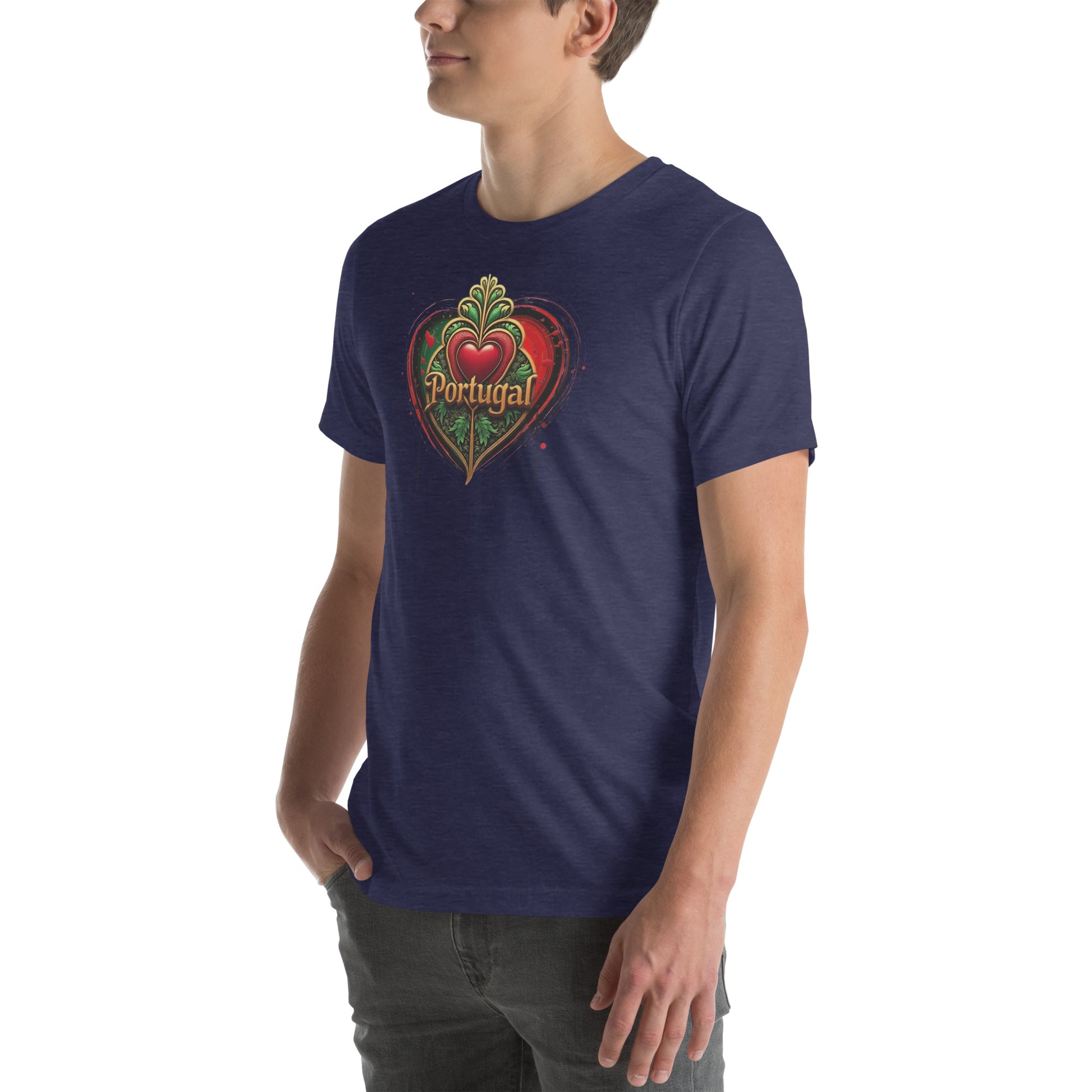 Portuguese Heart of Viana Graphic T-Shirt