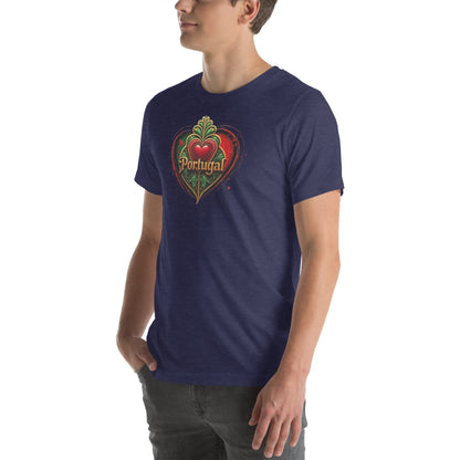 Portuguese Heart of Viana Graphic T-Shirt